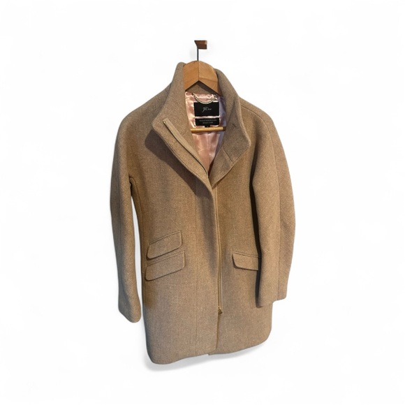 J.Crew Italian Stadium Cloth Wool Coat by Nello Gori – Size 4 - Picture 2 of 9